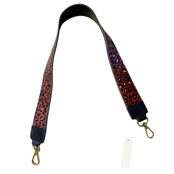 Madewell shoulder bag strap leopard calf hair NWT - Picture 1 of 3